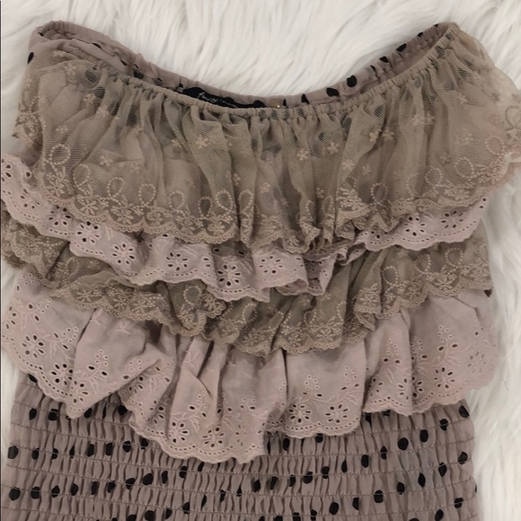 Crop raffle top - Picture 5 of 5